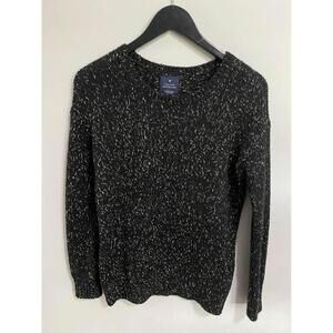 American eagle vintage boyfriend fit Knit sweater size XS - Black